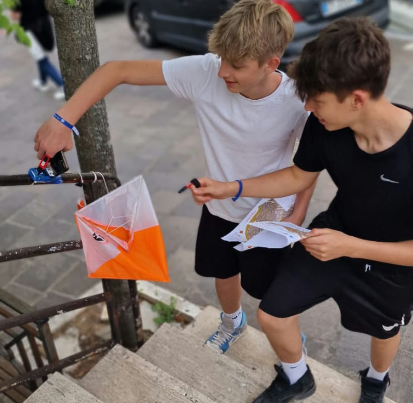 Orienteering con istruttori FISO